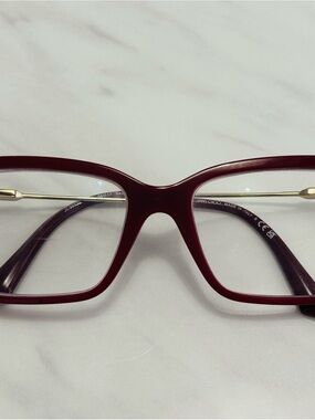 Jimmy Choo JC3002B #5018 Red 55/17/140 Eyeglass frame/ pre-owned
